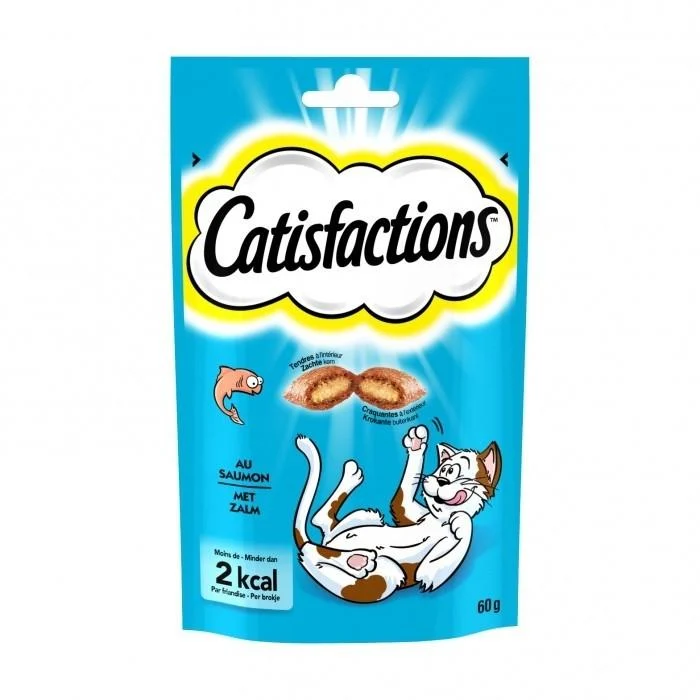 Catisfactions Friandises au Saumon 60g