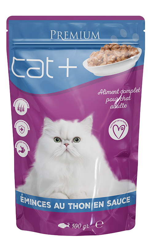 Cat+ Premium Poisson en Sauce