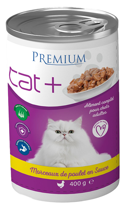 Cat+ Premium Poulet en Sauce