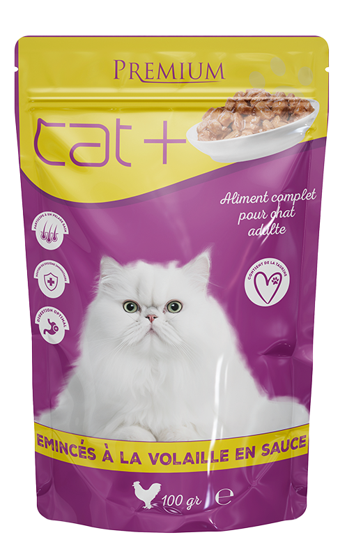 Cat+ Premium Poulet en Sauce