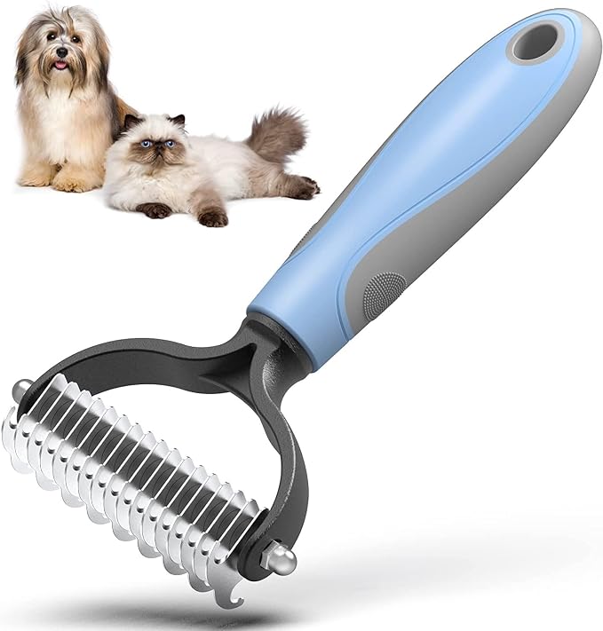 Peigne Démêleur Double Face pour Chien et Chat