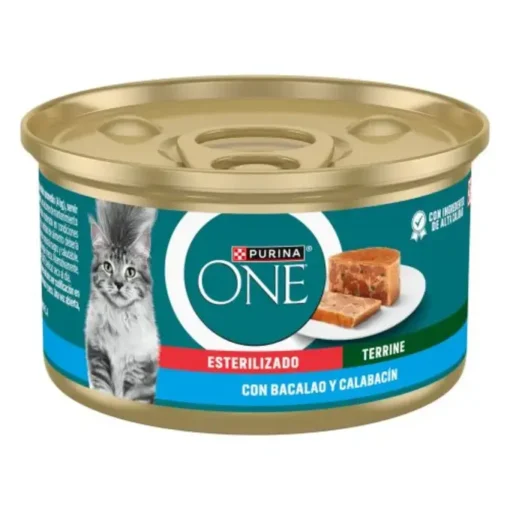 Purina ONE Stérilisé Terrine au Cabillaud et Courgette